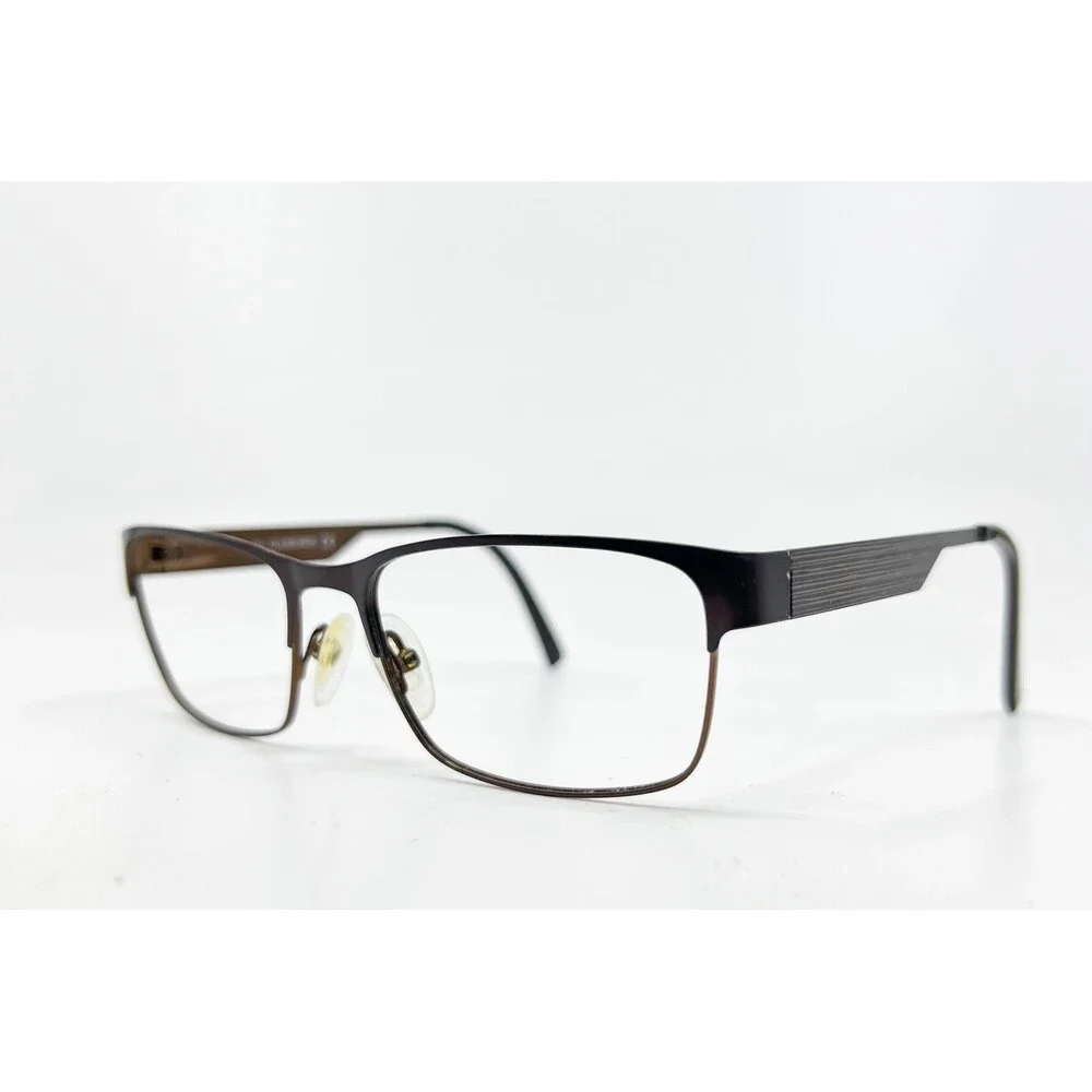 Claiborne Eyeglasses Mens Brown Rectangular CB224 0DV3 54-17-140 34131